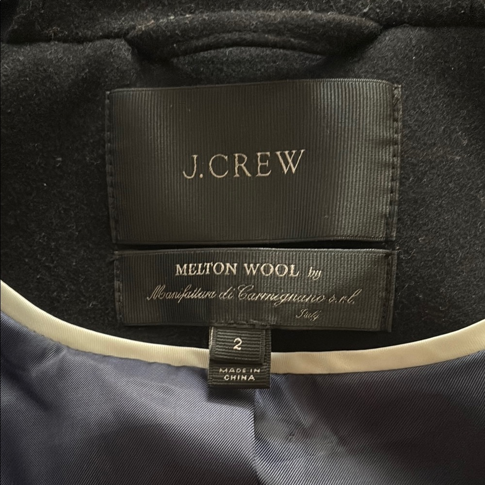 Jcrew Black Wool Jacket - image 2